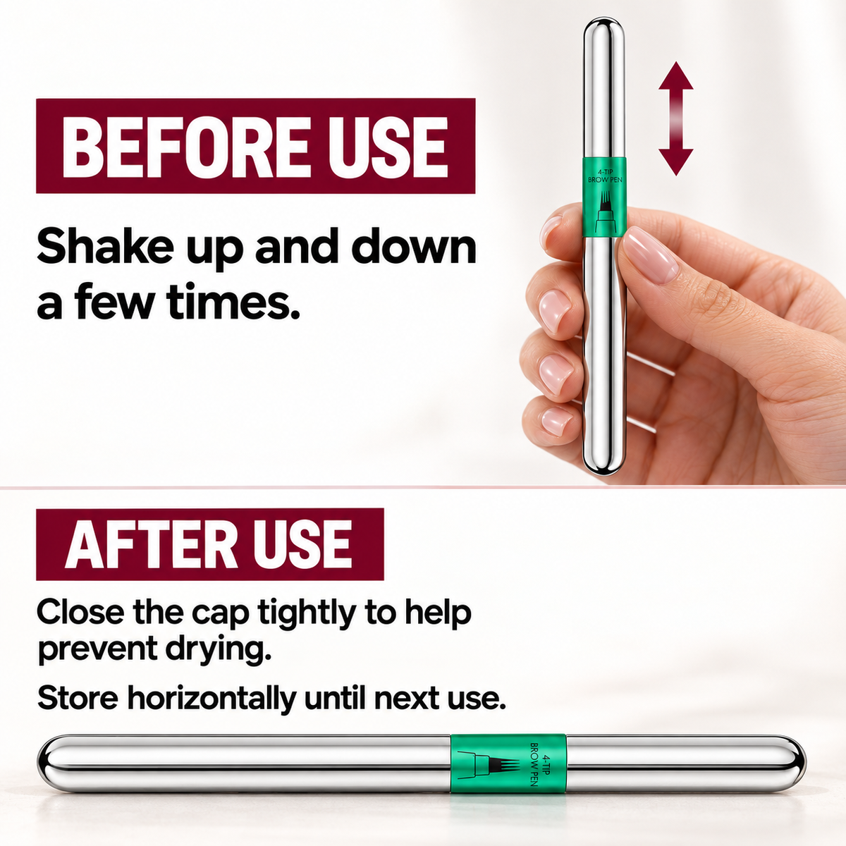 4-Tip Brow Pen
